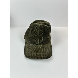 STETSON Corduroy cord BASEBALL CAP HAT Fitted‎ Size M Green